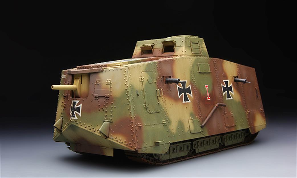 Meng 1/35 TS-017 German A7V Tank Krupp World War 1 Tank Kit