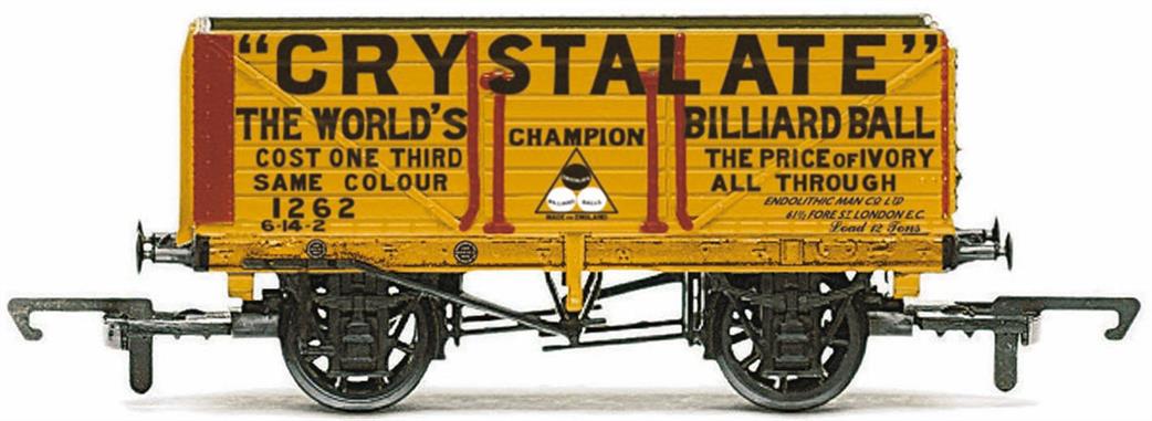 Hornby OO R6810 Crystalite Billiard Balls 7 Plank Open Coal Wagon
