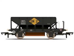 This ‘Trout’ Ballast Hopper wagon model features box sections in the vertical ribs. The hook couplings enable easier coupling of other rolling stock and locomotives on your layout. Stanchions support the wagon. A handbrake wheel is also featured. This model comes in a BR livery.