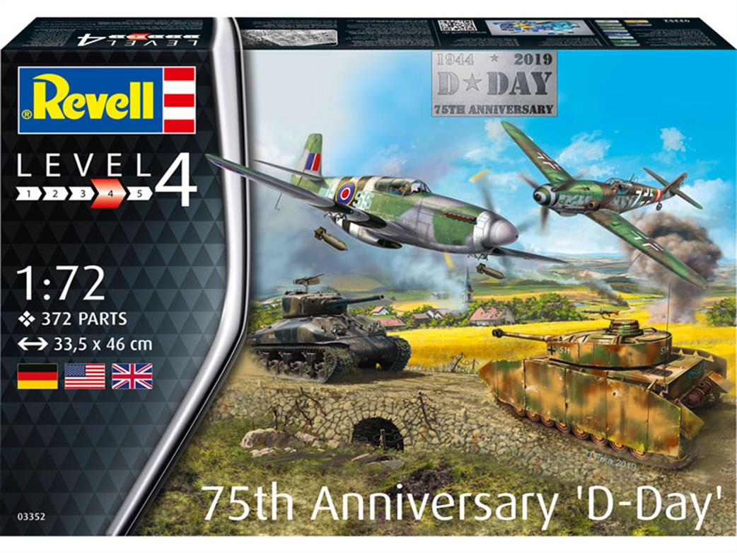 Revell 03352 D-Day 75th Anniversary Gift Set 1/72