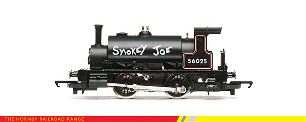Hornby OO R3064 Railroad BR 56025 Smokey Joe 0-4-0 Saddle Tank Engine