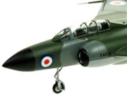 Aviation 72 brings you AV7254001 a 1/72nd scale diecast aircraft model of a Gloster Javelin FAW 4 serial number XA634 flown from REF Leeming and now displayed at the Jet Age Museum.