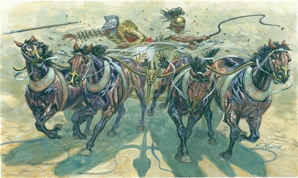Italeri 1/32 6874 Gladiators with Quadriga