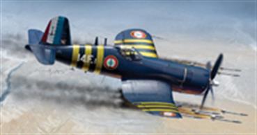 Italeri 1313 1/72 Scale US Navy F4U-7 Corsair Carrier Based Fighter - WW2Model length 140mmIncluded are clear styrene components for glazing etc. decals for 3 versions, full instructions and a full colour livery sheet