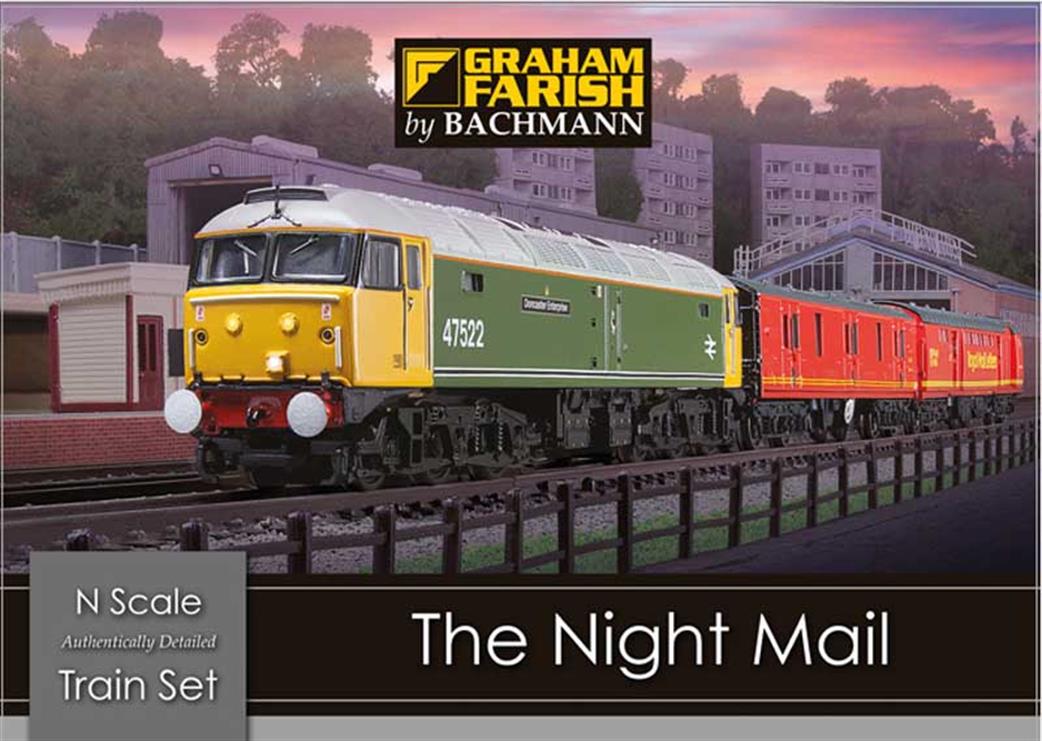 Graham Farish N 370-130 The Night Mail Train Set