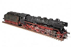 Plastic model kit of the German Railways 41 class 2-8-2 type fast goods train locomotive.These locomotives were built from 1937 until 1941, with 366 examples completed. After WW2 several examples of this class were transferred to other European countries' railway authorities as reparations and, while DB &amp; DR engines were mostly replaced in the 1960s &amp; 70s the last example was officially withdrawn in 1986.