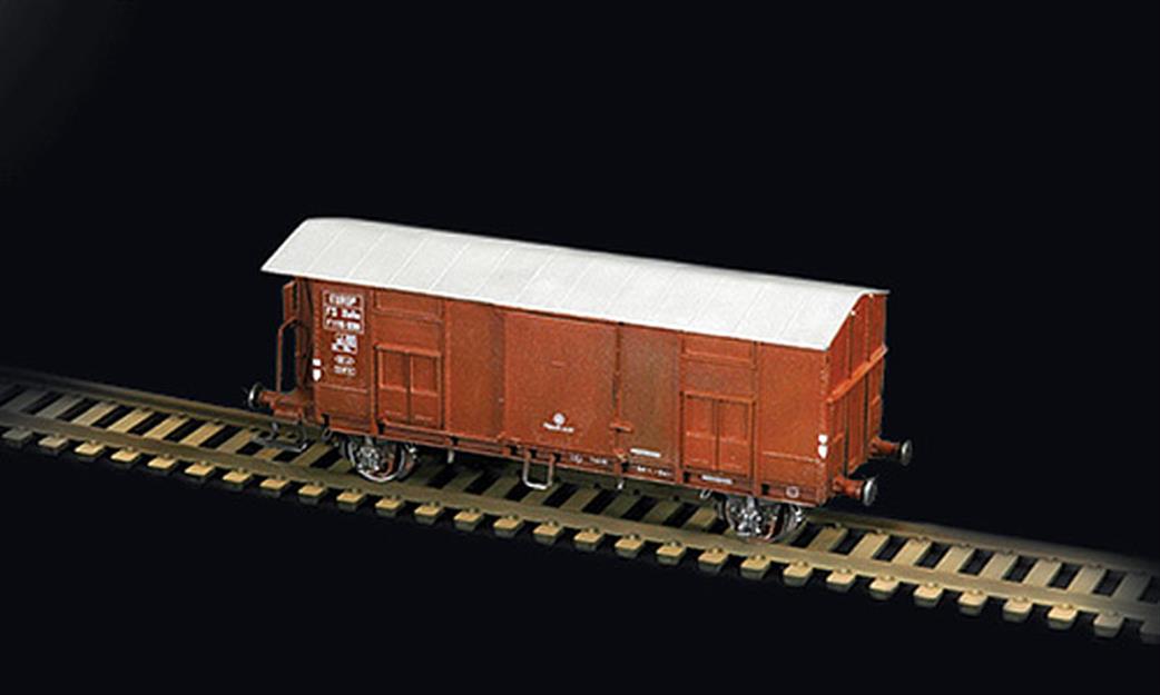 Italeri 1/87 8703 Freight Car F with Brakemans' Cab Kit