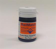 New/fresh tarmac colour paint for finishing roads, tarmac surfaced platforms, etc.18ml water based acrylic pot.