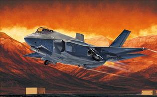 Academys new 1/72th USAF F35A Lightning Jet Plastic KitGlue and paints are required Options for 7 airforces included