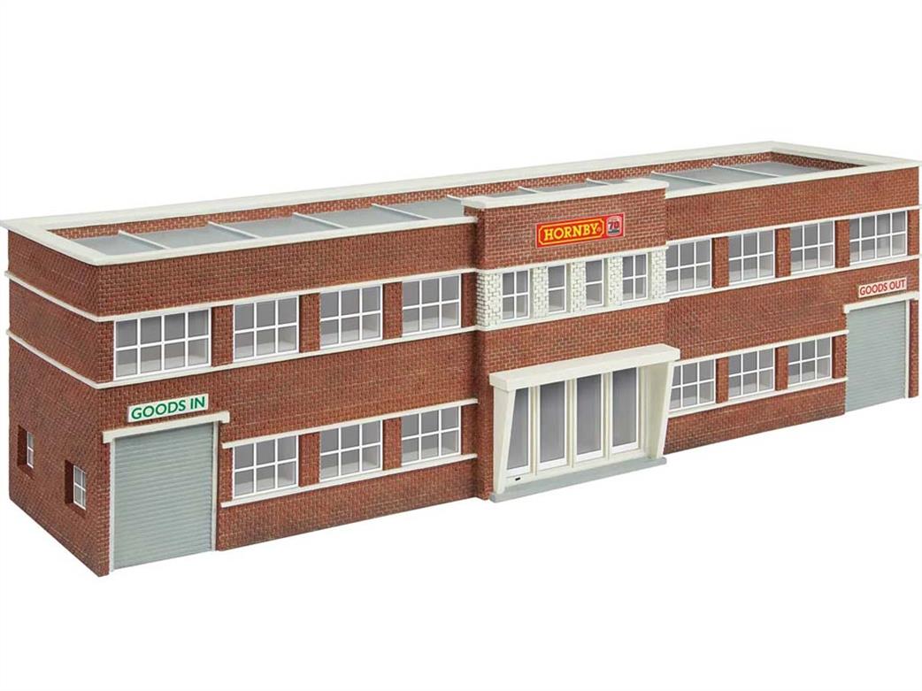 Hornby OO R7395 Hornby 70th Anniversary Hornby Office Building Limited Edition Skaledale Model