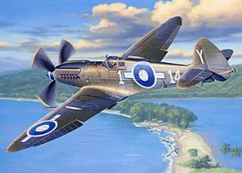 Revell 1/48 Supermarine Seafire F MK XV Royal Naval Fighter Plane Kit 04835Glue and paints are required