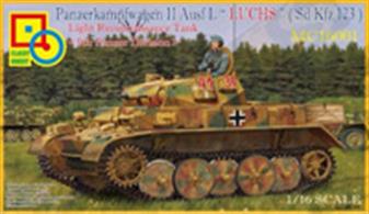 ClassyHobby 1/16 Scale German Panzer 11 Light Tank WW2The kit includes some photo etched brass components and illustrated assembly instructions.Glue and paints are required 