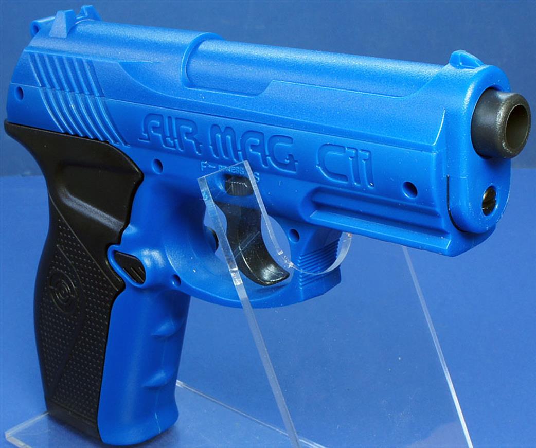 Crosman 1/1 SAMC11 Blue Semi Auto Air Mag C11 6mm Airsoft Pistol
