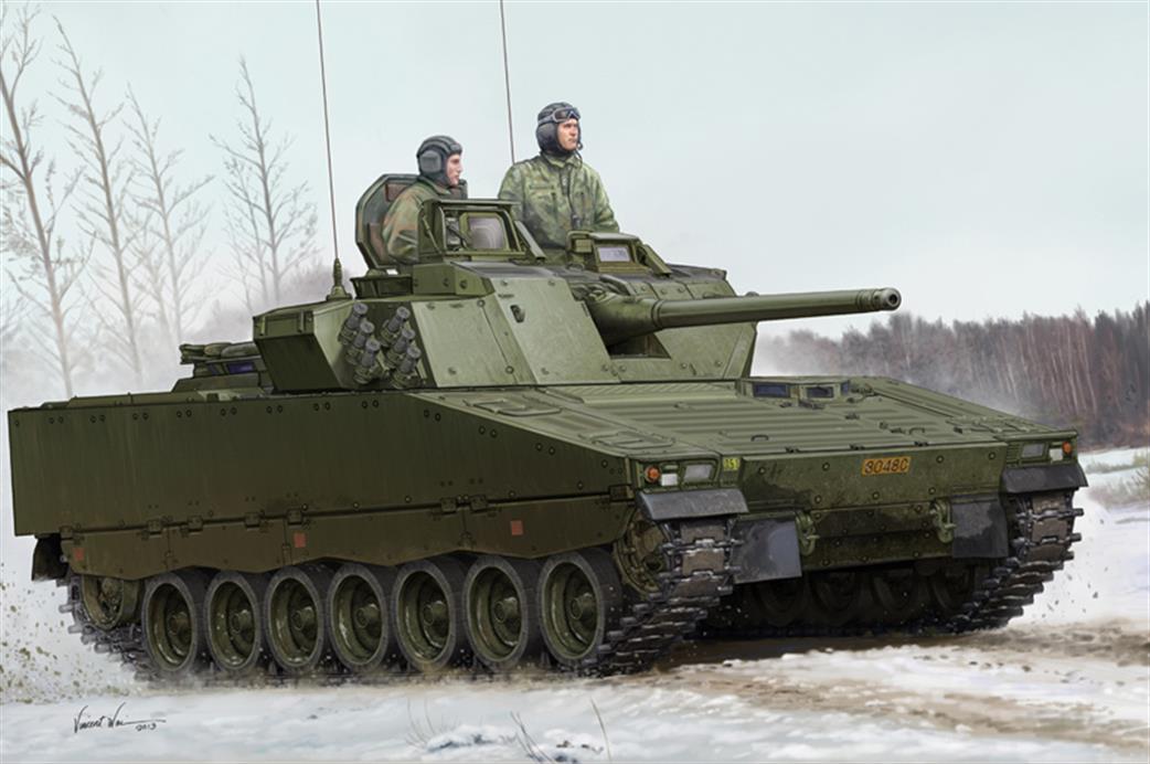 Hobbyboss 1/35 83822 CV90-30 Mk1  Infantry Fighting Vehicle Swedish Army Plastic Kit