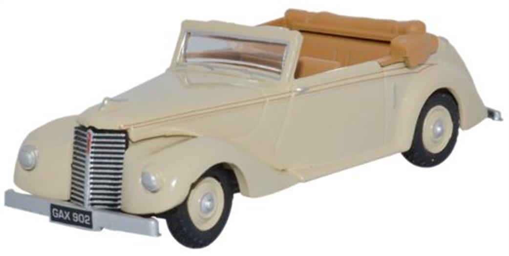 Oxford Diecast 76ASH001 Armstrong Siddeley Hurricane Beige  1/76