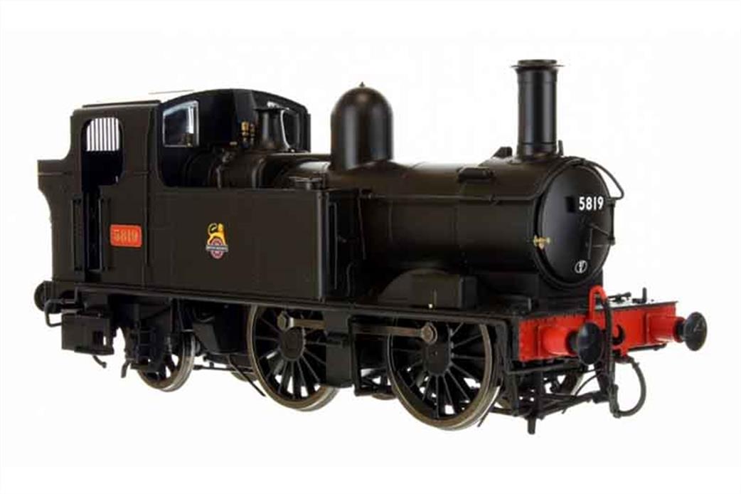 Dapol O Gauge 7S-006-052U Unnumbered BR ex-GWR 58xx Class 0-4-2T BR Black Early Emblem
