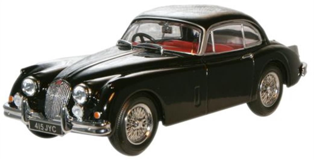 Oxford Diecast 1/43 JAGXK150001 Jaguar XK150 Black