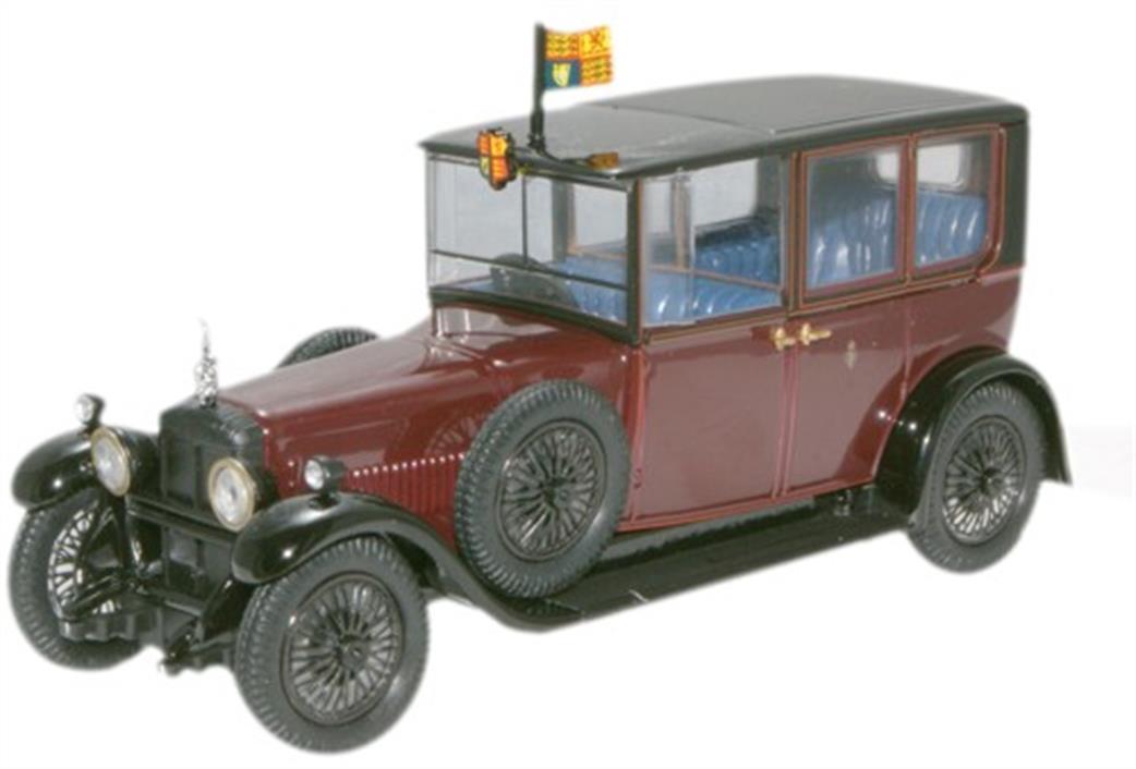 Oxford Diecast 1/43 RD001 1929 Daimler King George V Sandringham