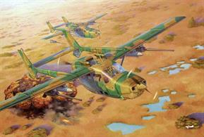 Rhodesian Air Force Light Attack Aircraft built under licence in France