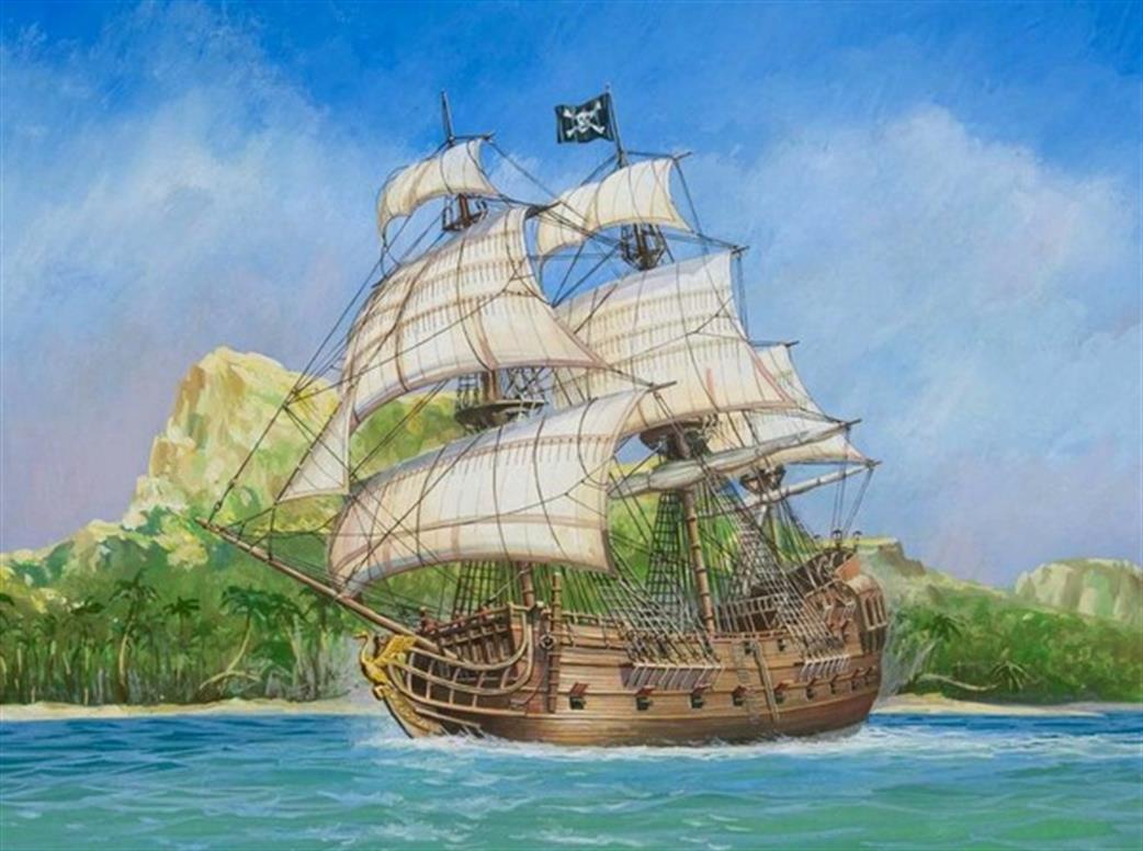 Zvezda 1/350 6514 Black Swan Pirate Ship Kit