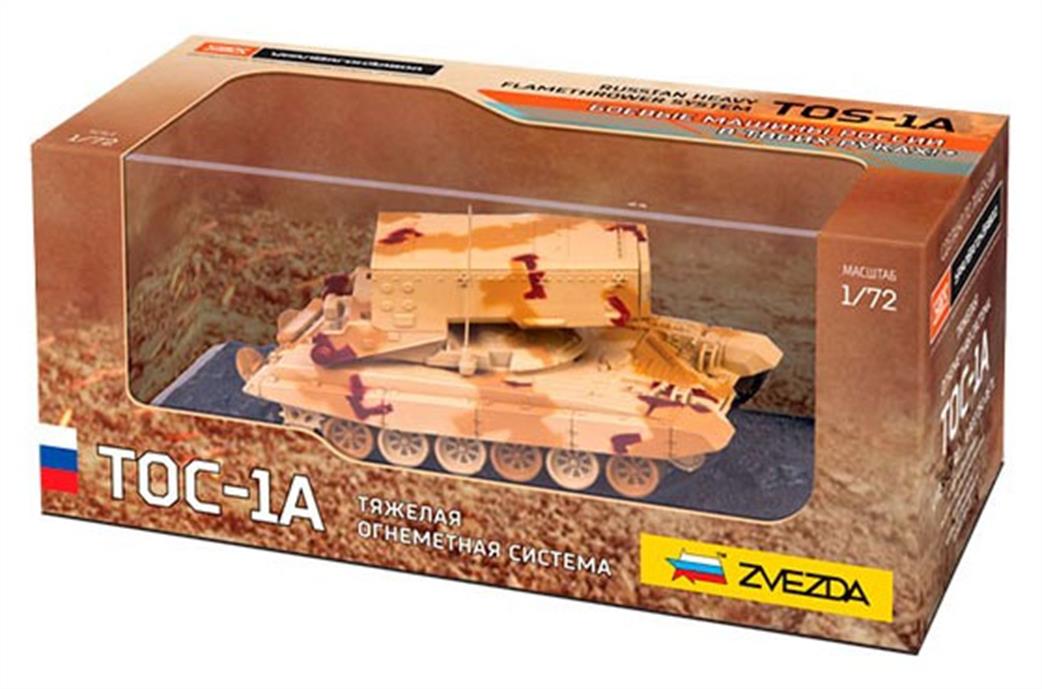 Zvezda 1/72 2501 Russian TOC-1A Heavy Flamethrower System