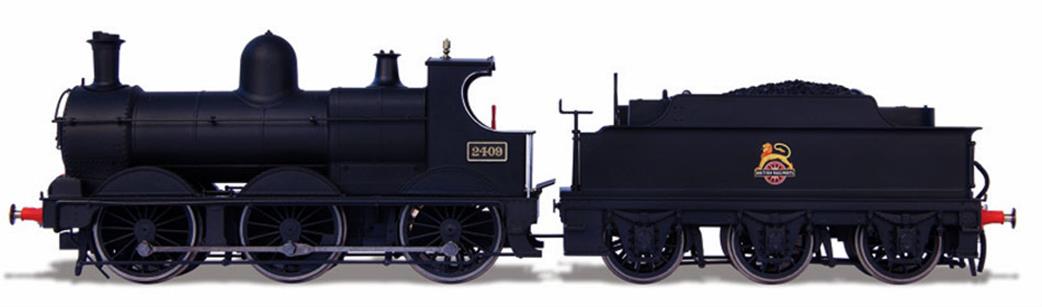 Oxford Rail OO OR76DG002 BR 2409 ex-GWR 2301 Class Dean Goods 0-6-0 Engine BR Black Early Emblem