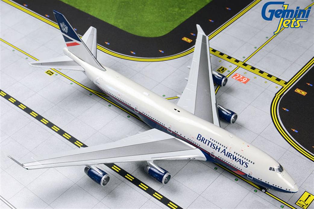 Gemini Jets 1/400 GJBAW1857 British Airways B747-400 G-BNLY Landor Aircraft Model