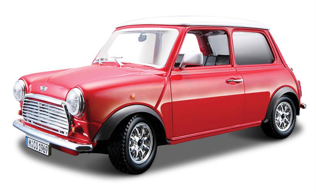Burago 1/32 43206 Mini Cooper Red Car Model