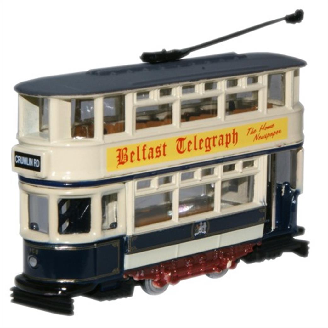 Oxford Diecast 1/148 NTR004 Belfast Tram