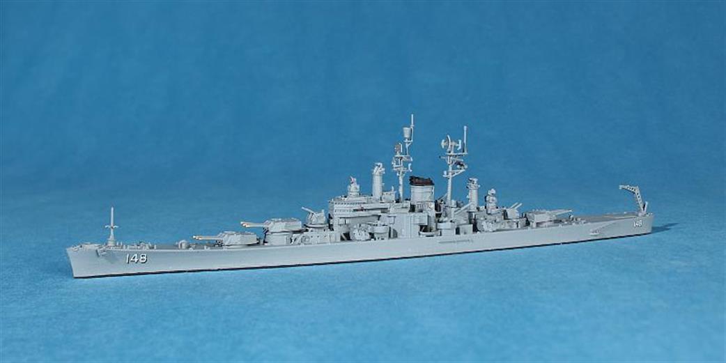 Navis Neptun 2344 USS Newport News, a post WW2 heavy cruiser in 1967 1/1250