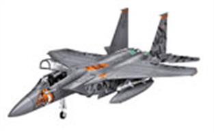 Revell 1/144 US F15E Strike Eagle Jet Kit 03996Number of parts 60Model Length 133mm, Wingspan 89mmGlue and paints are required