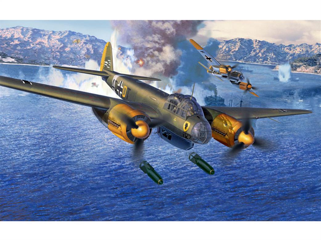Revell 1/72 04672 German Junkers Ju88 A4 Bomber Kit