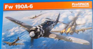 ProfiPACK edition kit of German WWII fighter aircraft Fw 190A-3 in 1/48 scale. 