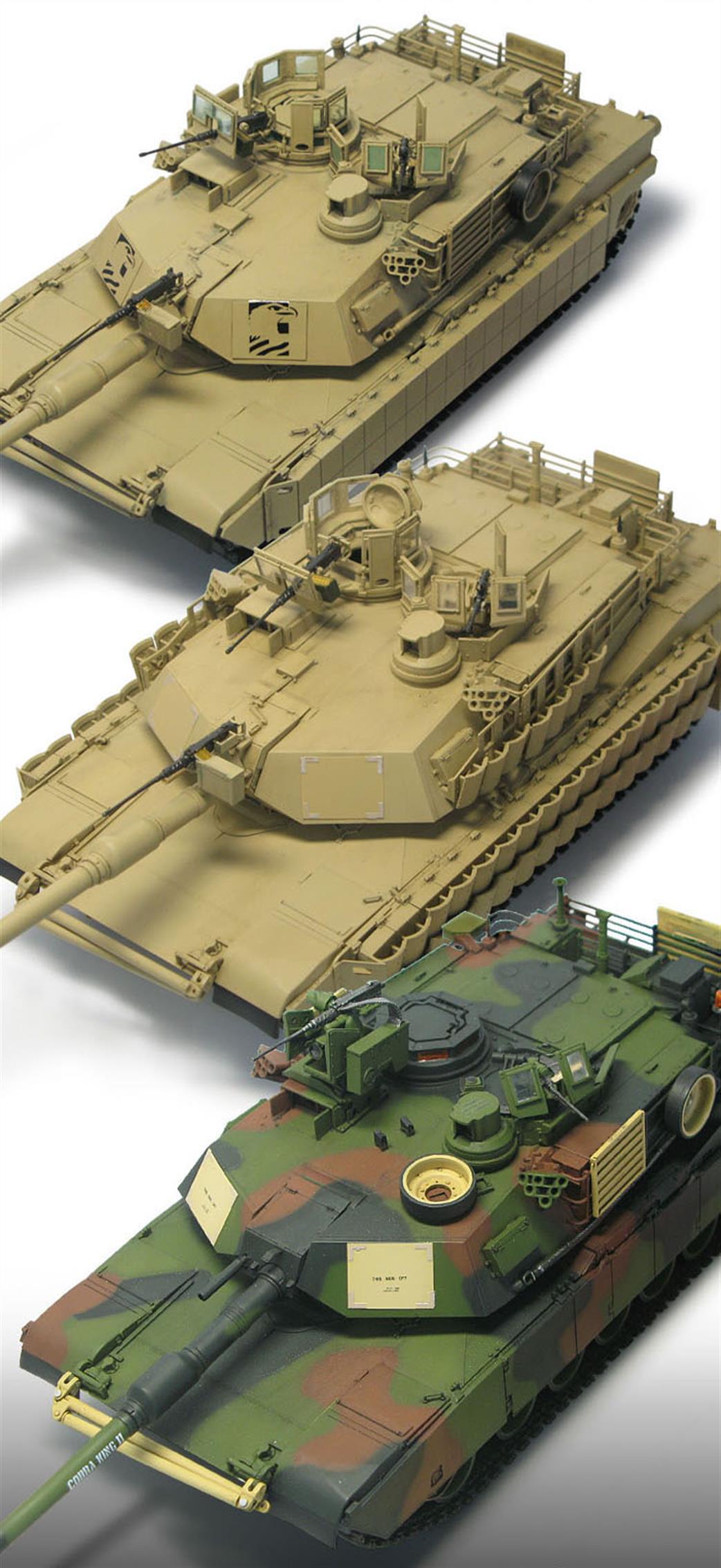 Academy 1/35 13504 US Army A1A2 Abrams MBT Tank Kit