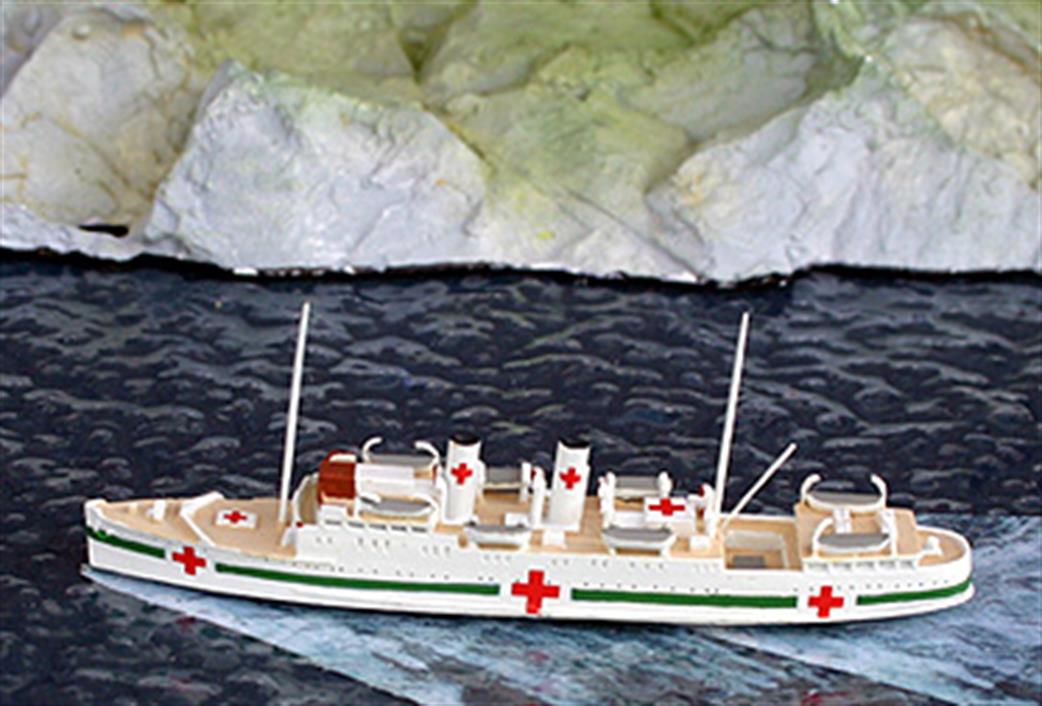 Rhenania 1/1250 GLR18B Isle of Jersey, Hospital Ship, WW2