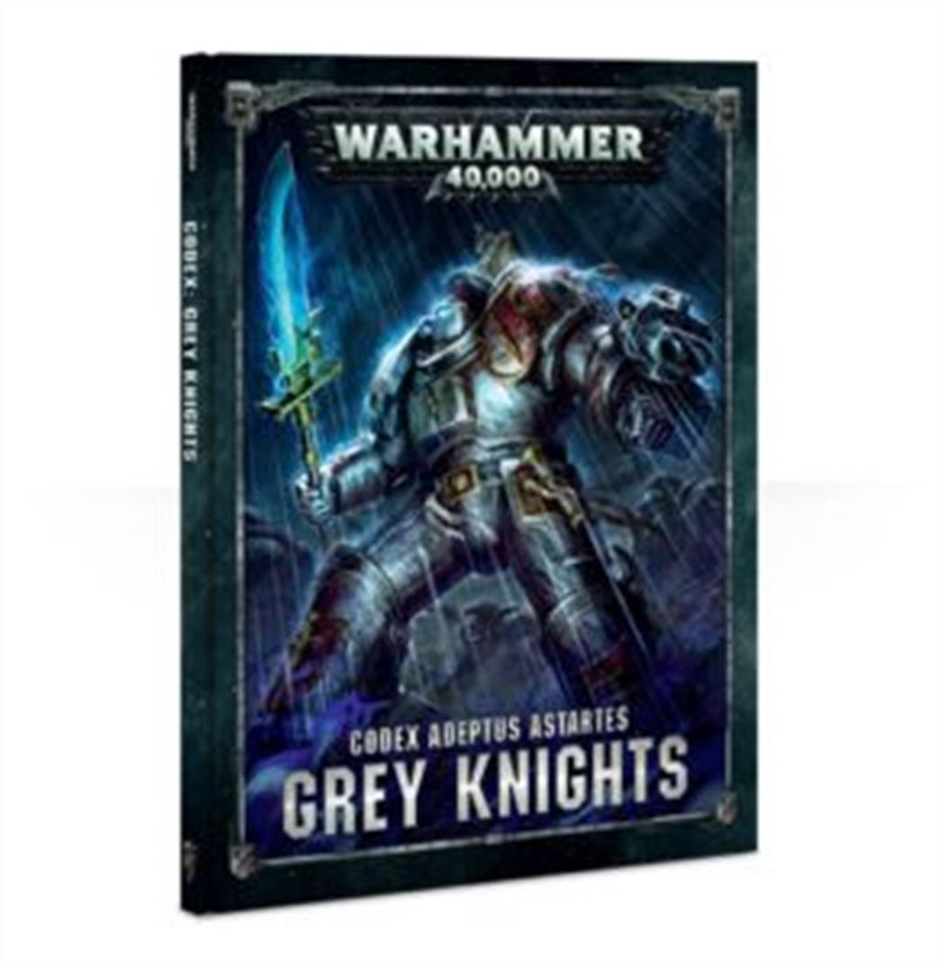 Games Workshop 60030107005 Grey Knights Hardback 40K Codex (old)
