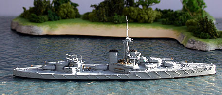 New for 2014! A superdetailed model of the first class of super-Dreadnoughts to enter service.
