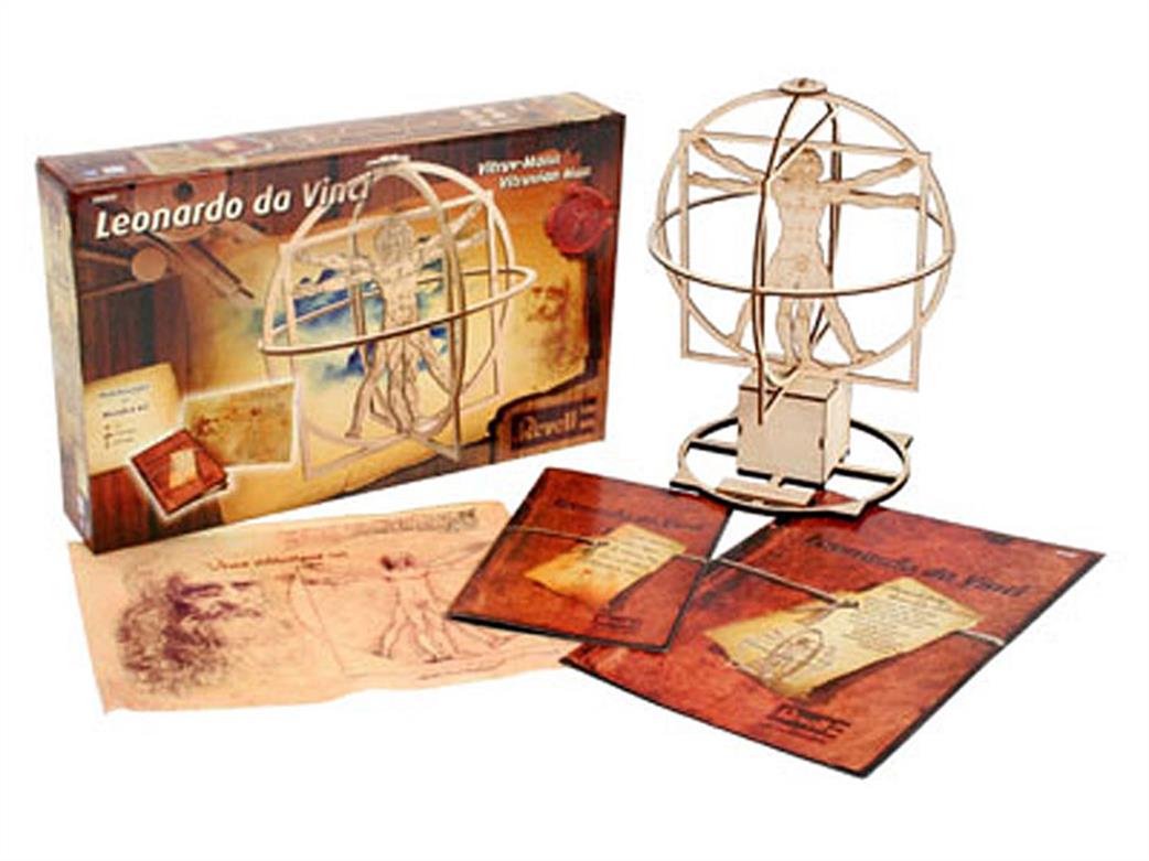Revell  00519 Leonardo Da Vinci Wooden Vitruv Man Kit