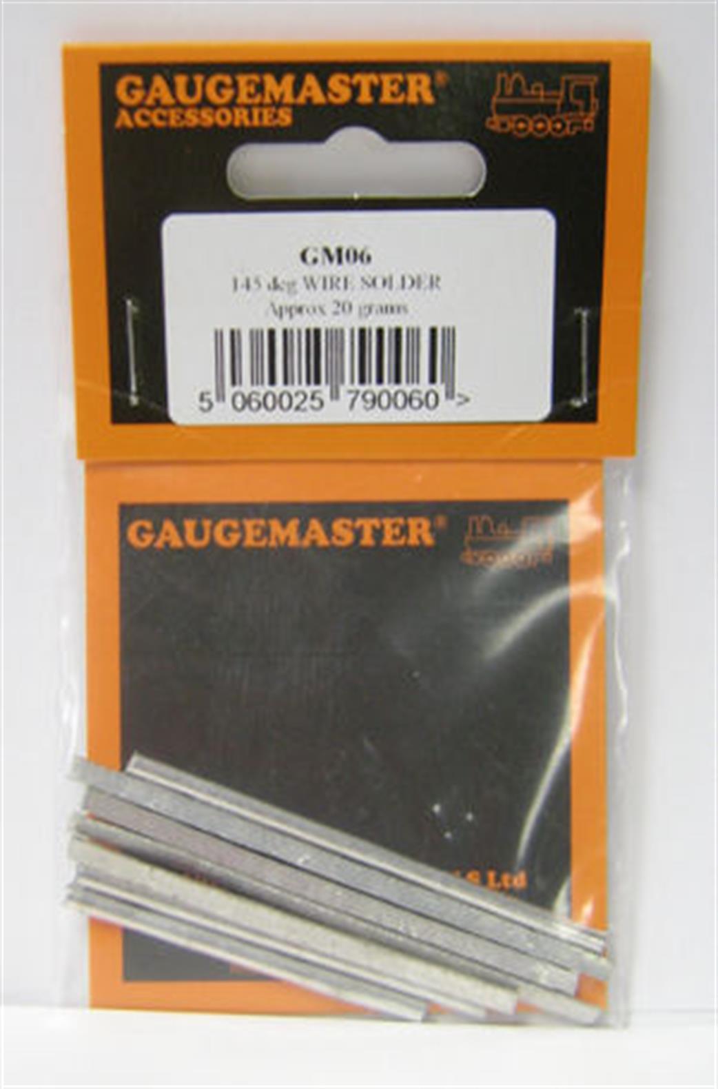 Gaugemaster  GM06 Solder Wire 145 Degree