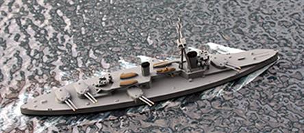 Colossus served in the Grand Fleet throughout WW1. This is an original Navis model&nbsp;still in production. The master model has had minor upgrades but has not had a full upgrade to "N" model standards.