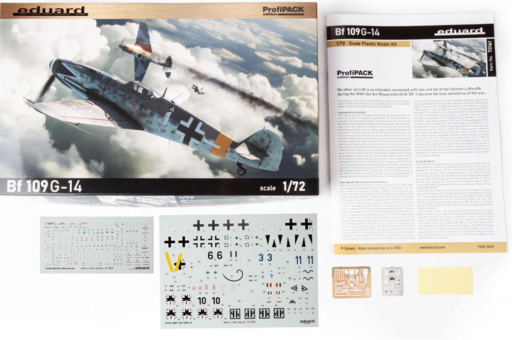 Eduard 1/72 70161 Messerschmitt BF-109G-14 German WW2 Fighter Kit