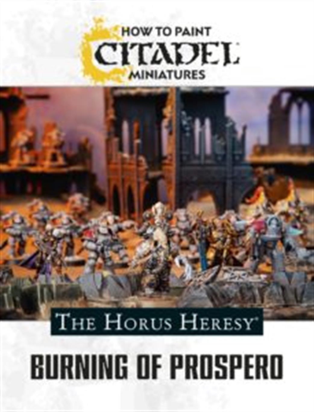 Games Workshop  60040199069 How to Paint Burning of Prospero Minatures