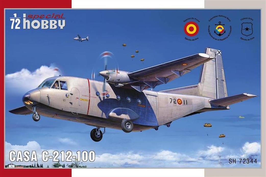 Special Hobby SH72344 CASA C-212-100 Transport Aircraft Kit 1/72