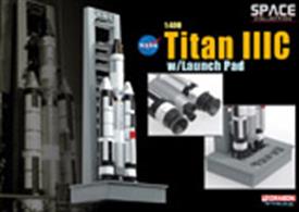 Dragon 56228 NASA Titan  IIIC Rocket on Launch Pad