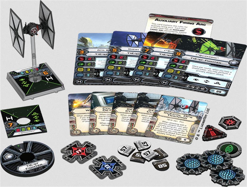 Fantasy Flight Games  SWX54 Special Forces TIE Expansion Pack from Star Wars X-Wing