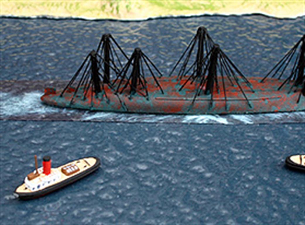 Coastlines 1/1250 CL-TG02a Steam Salvage Tug, 1945-60s