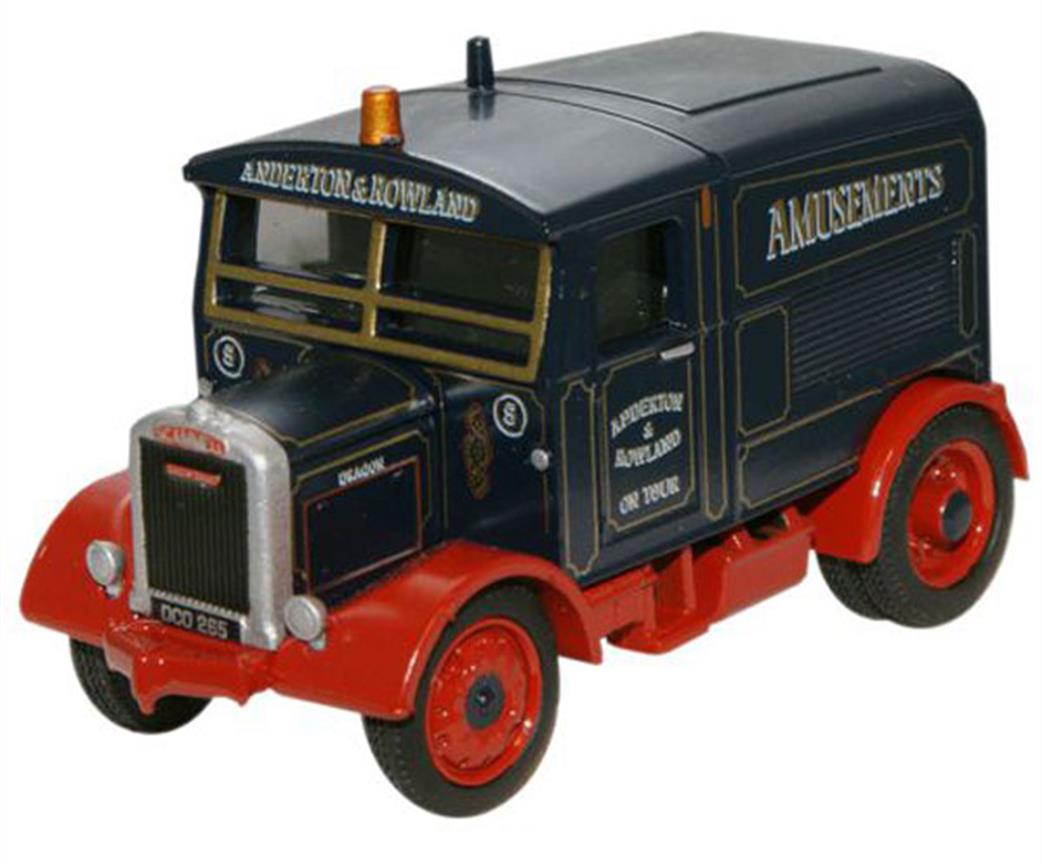 Oxford Diecast 76SST001 Scammell Showtrac Anderton & Rowlands 1/76