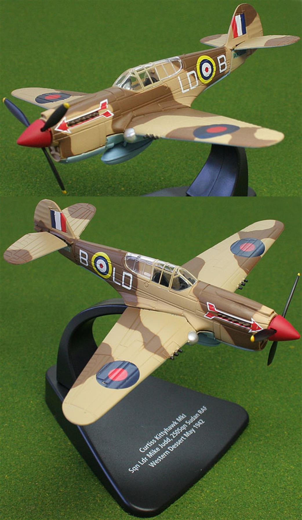 Oxford Diecast 1/72 AC024 Kittyhawk MkIa