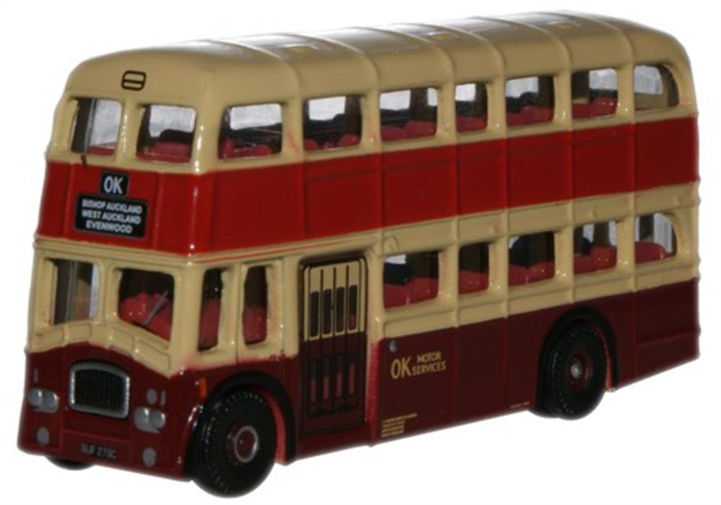 Oxford Diecast 1/148 NQM006 Queen Mary OK Motor Services