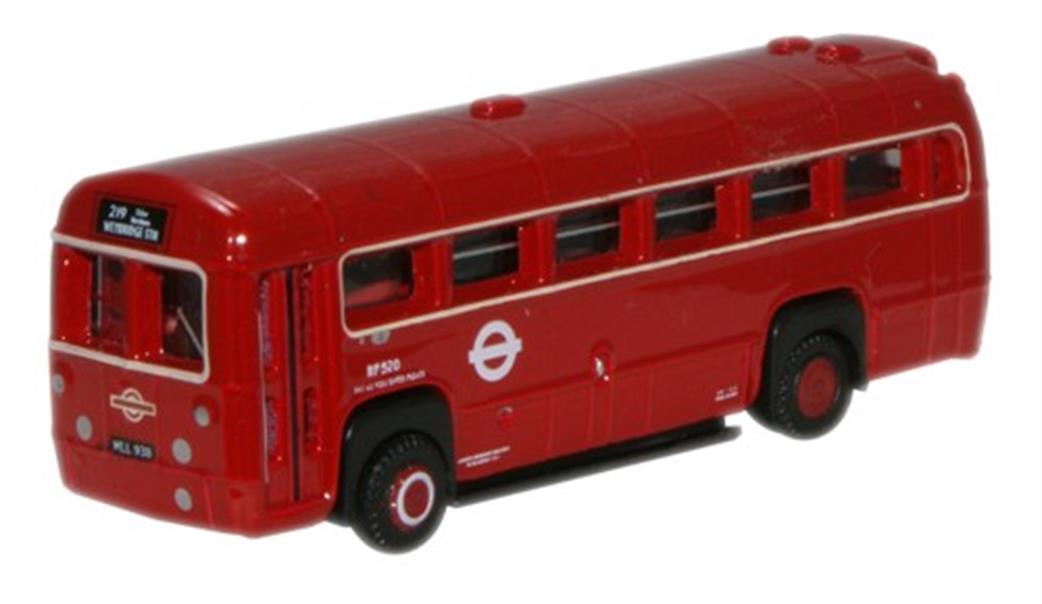 Oxford Diecast 1/148 NRF006 AEC RF London Transport Late 7 Bus Model